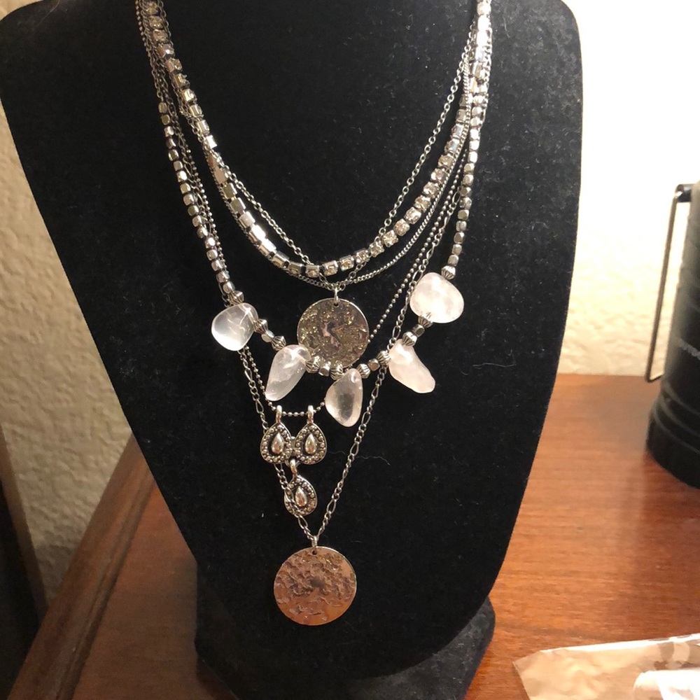 Free People Stone Collection Necklace